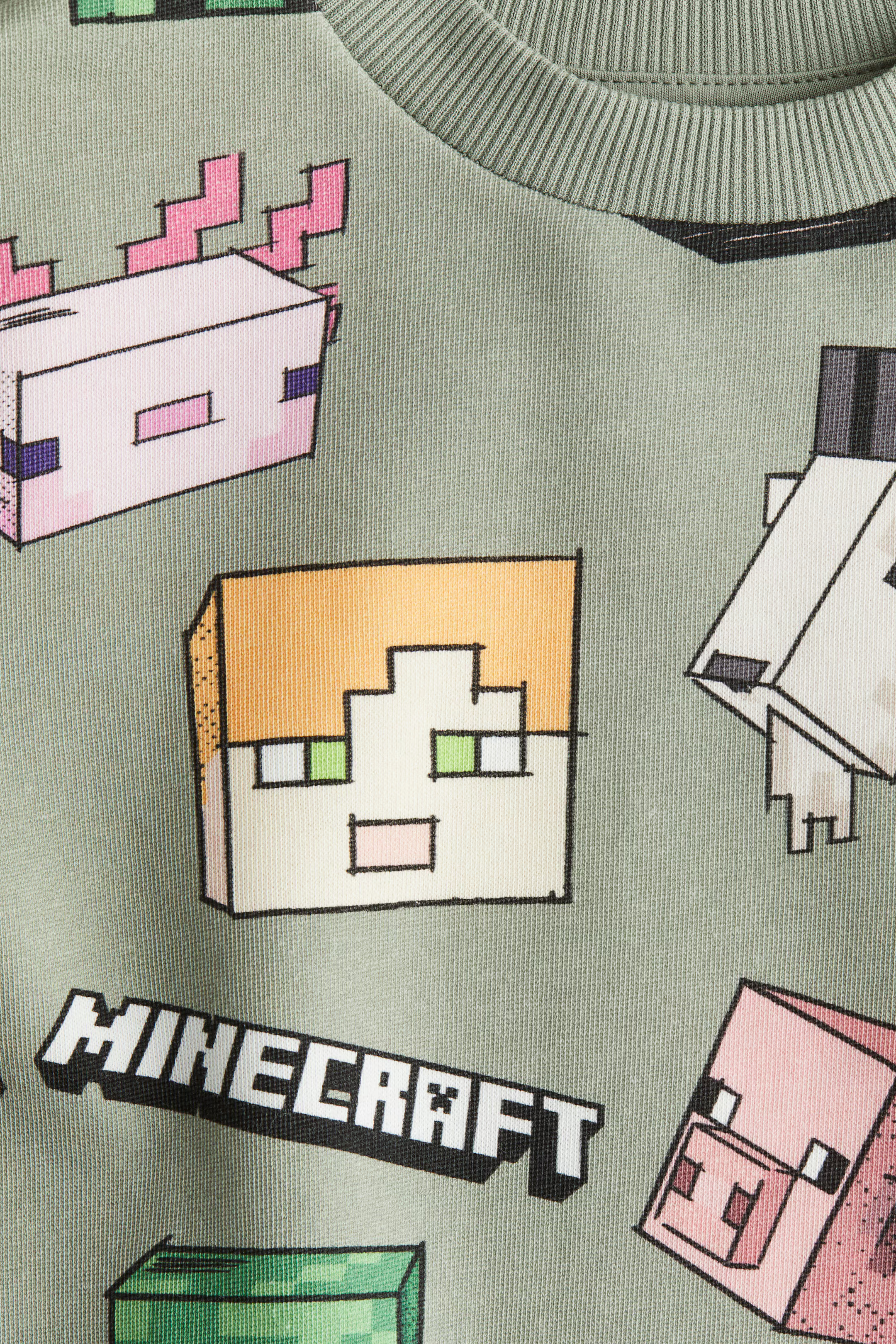 Oversized Printed Sweatshirt - Light grey/Hot Wheels - Kids | H&M US | H&M (US + CA)