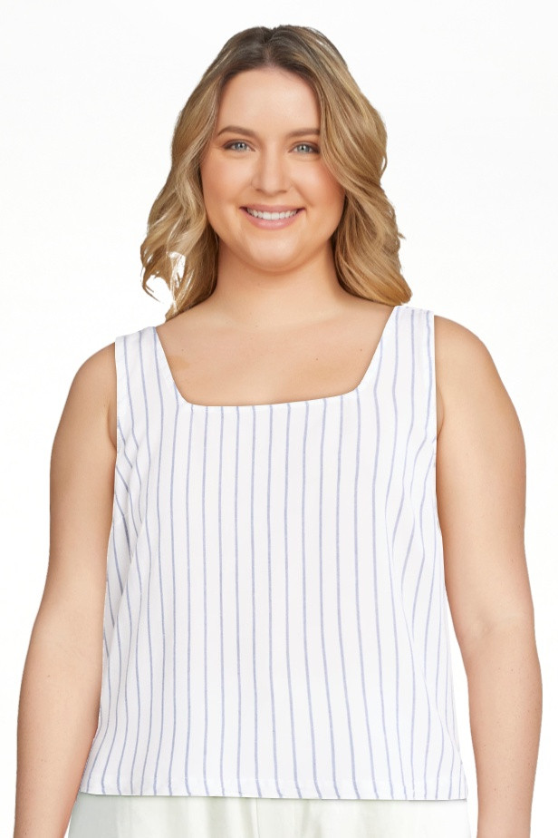 Time and Tru Women's Woven Tank Top, Sizes XS-XXXL - Walmart.com | Walmart (US)