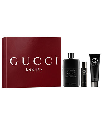 Gucci Men's 3-Pc. Guilty Pour Homme Eau De Parfum Gift Set - Macy's | Macy's