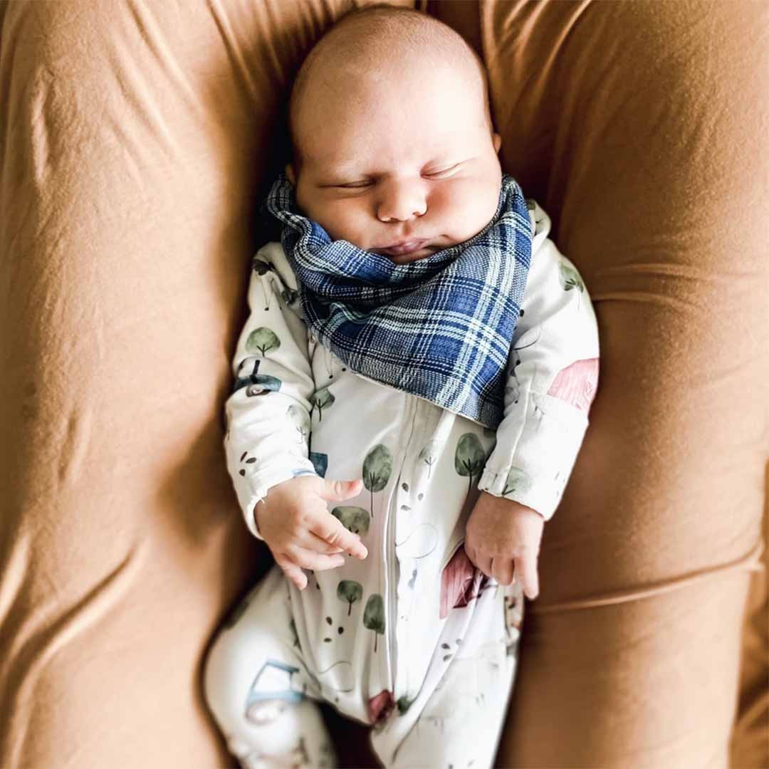 Frankie's Farm Party Zipper Footie* | Caden Lane