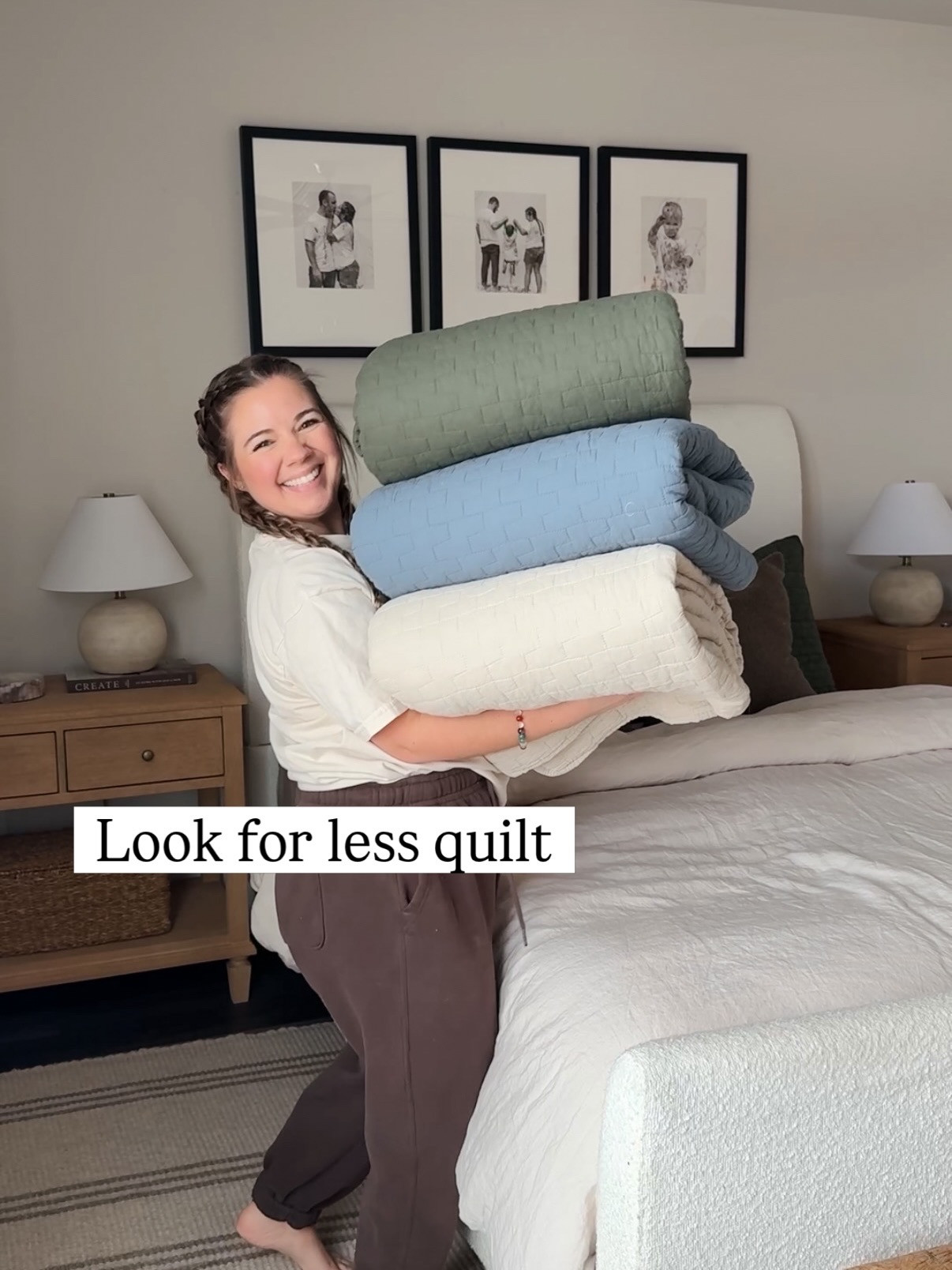 The prettiest look for less 🤎 This Amazon quilt gives that expensive, designer-inspired look without the designer price tag. Such an easy way to make a bedroom feel cozy, layered, and elevated on a budget!

🏷️ Amazon home finds, Amazon quilt, quilted bedding, look for less, designer look for less, affordable bedding, cozy bedroom decor, neutral bedding, bedroom styling, Amazon home decor

#LTKHome #LTKSaleAlert