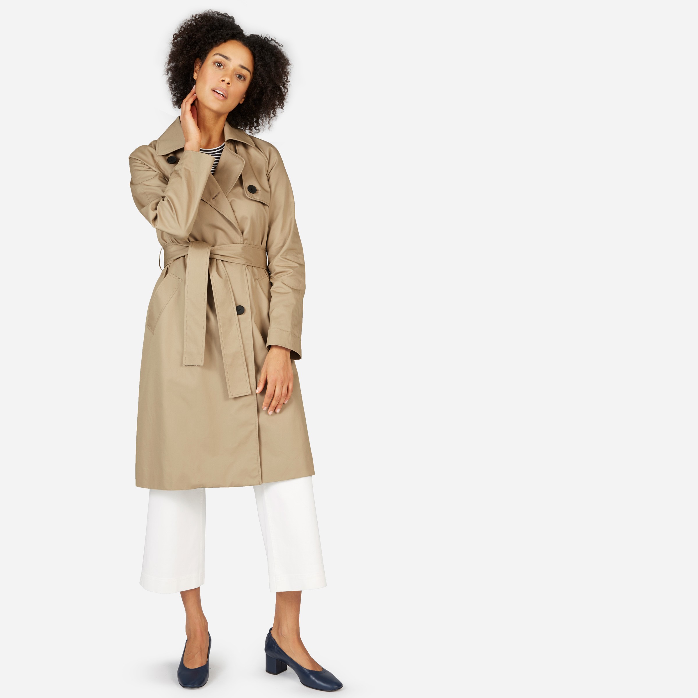 HomeWomenOuterwearThe Drape Trench CoatThe Drape Trench CoatI thought it was good value for the mone | Everlane