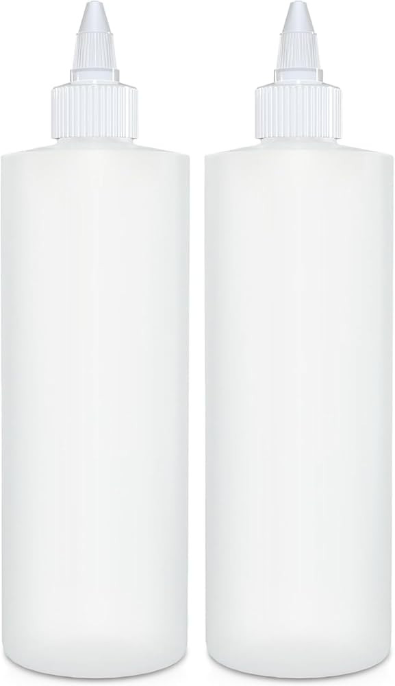 BRIGHTFROM Condiment Squeeze Bottles, 16 OZ Empty Squirt Bottle with Twist Top Cap, Leak Proof - ... | Amazon (US)