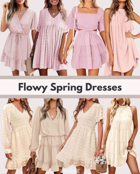 Resort Wear

Spring dresses, summer dresses, casual look, flowy dress, comfy, cute, chic, short dress, mini dress, V neck, square neck, Valentine’s outfit 