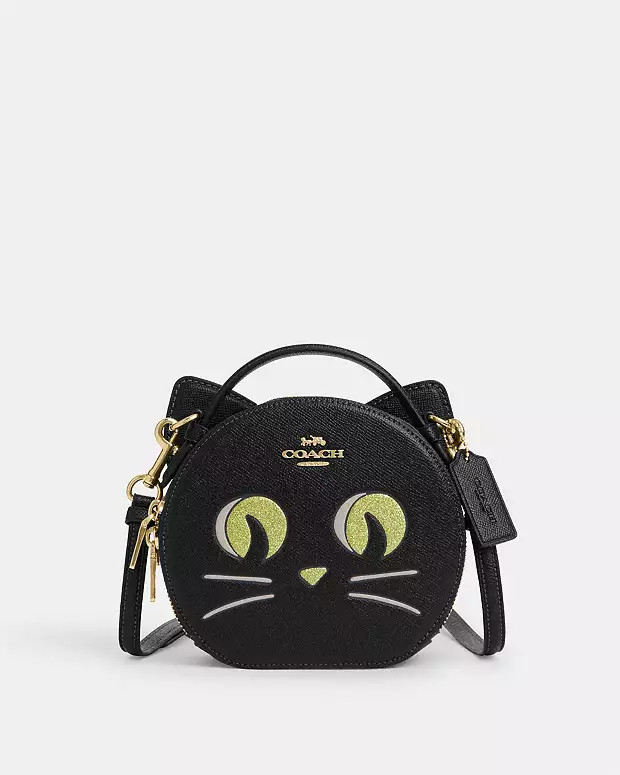 Canteen Crossbody Bag With Halloween Cat | Coach Outlet US