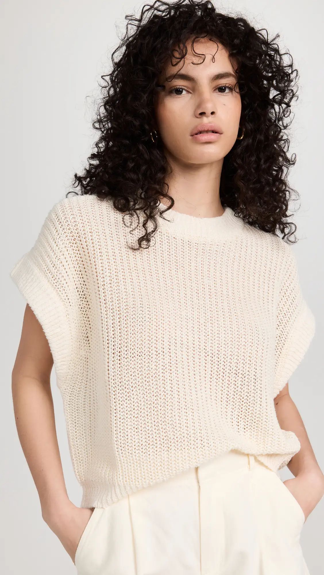 Apiece Apart Oliva Linen Vest | Shopbop | Shopbop