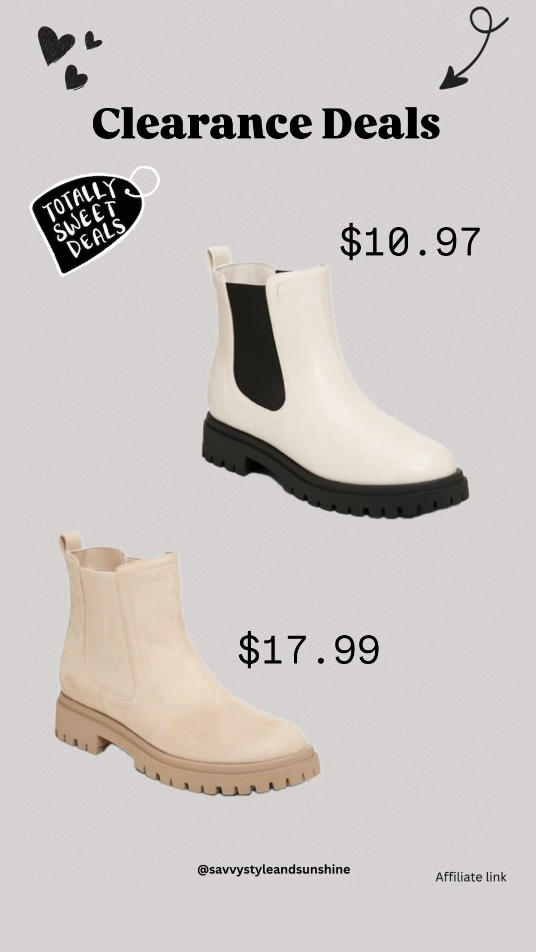 Chelsea boots on clearance! Sale!

#LTKSeasonal #LTKFindsUnder50 #LTKSaleAlert
