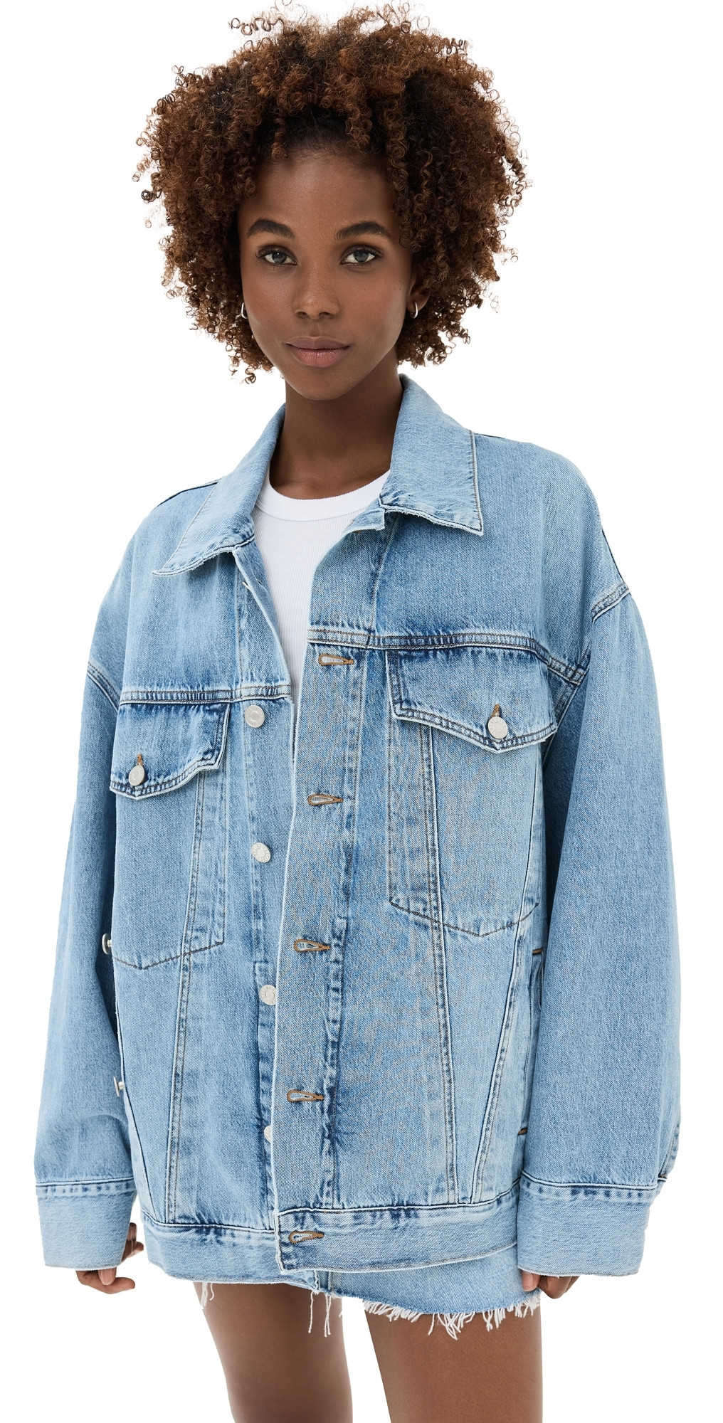 AGOLDE Reworked Wayne Jacket Clarity XL | Shopbop