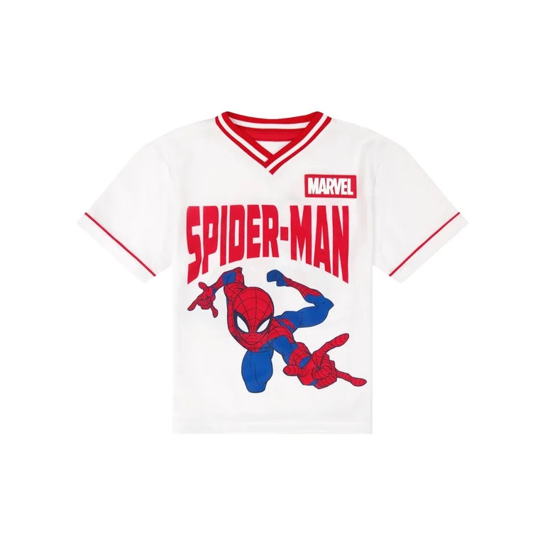 Spiderman Toddler Boy Short Sleeve Jersey, Sizes 12 Months-5T | Walmart (US)