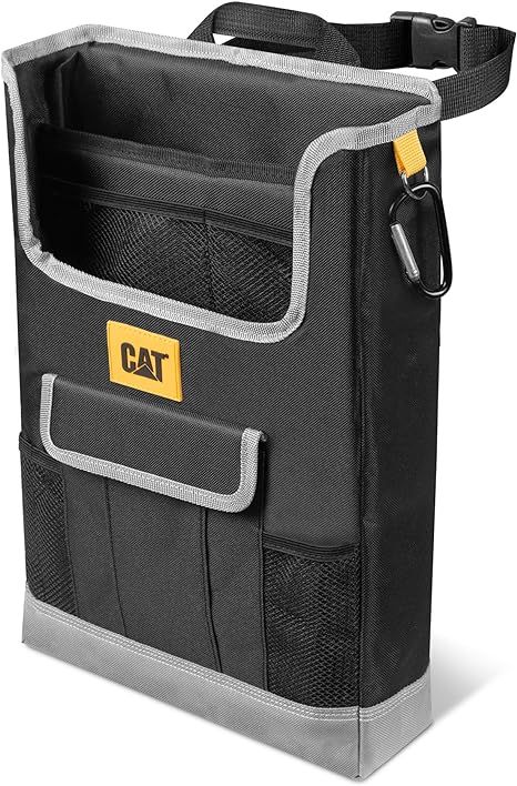 Cat® Car Front Seat Organizer, Durable Work Truck Organizer with Adjustable Straps, Front Car Se... | Amazon (US)