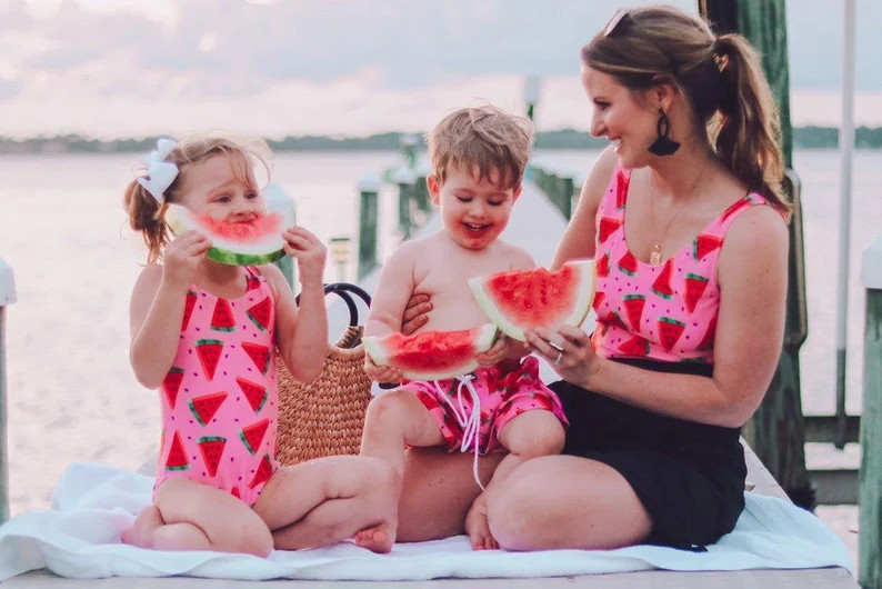 Mommy & Me Swimsuits | Mommy and Me Outfits | Matching Family Swimsuits | Family Swimwear | Match... | Etsy (US)