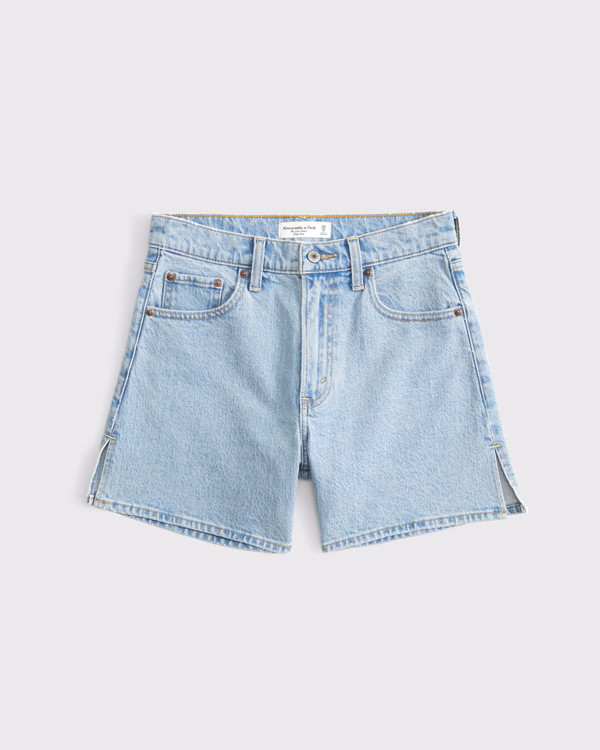 High Rise Dad Short | Abercrombie & Fitch (US)