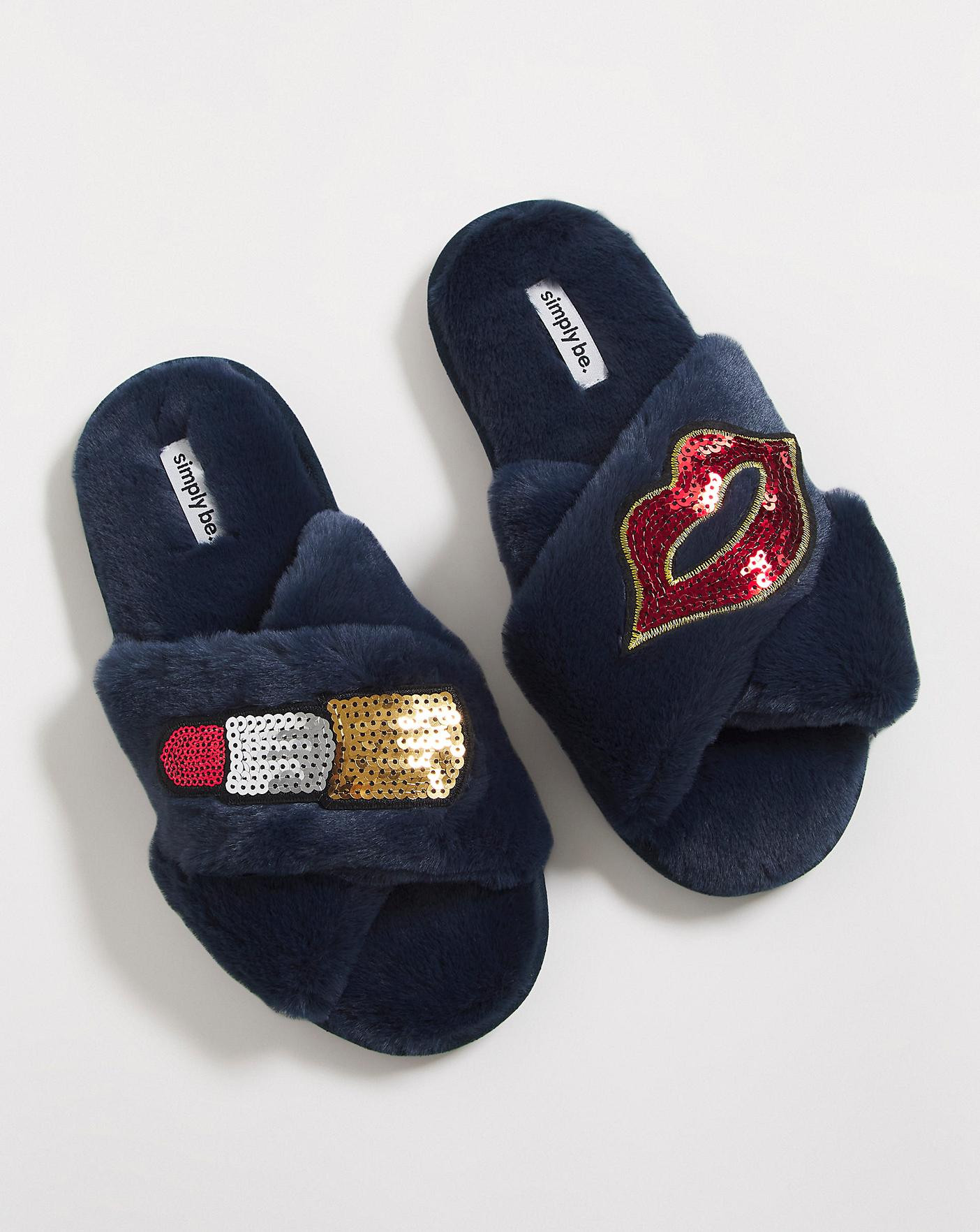 Open Toe Crossover Mule Wide Fit | JD Williams (UK)