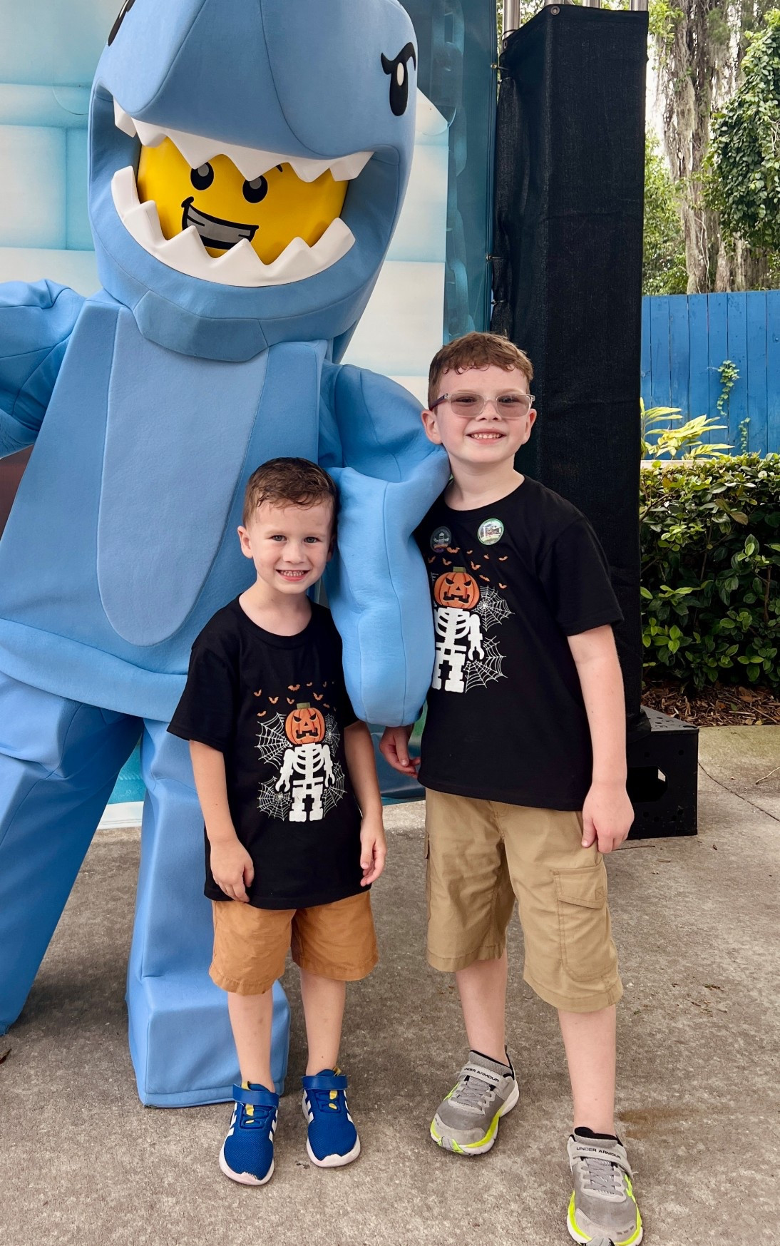 Love this Halloween T-shirt for boys to celebrate brick or treat at Legoland Florida. Perfect for boy master builders. 

Halloween Tshirt. Boy fall shirt. Halloween shirt boy. Trick or treating. Lego shirt. Skeleton shirt. Pumpkin Lego skeleton. Halloween outfit boys. 

#LTKTravel #LTKHalloween #LTKKids