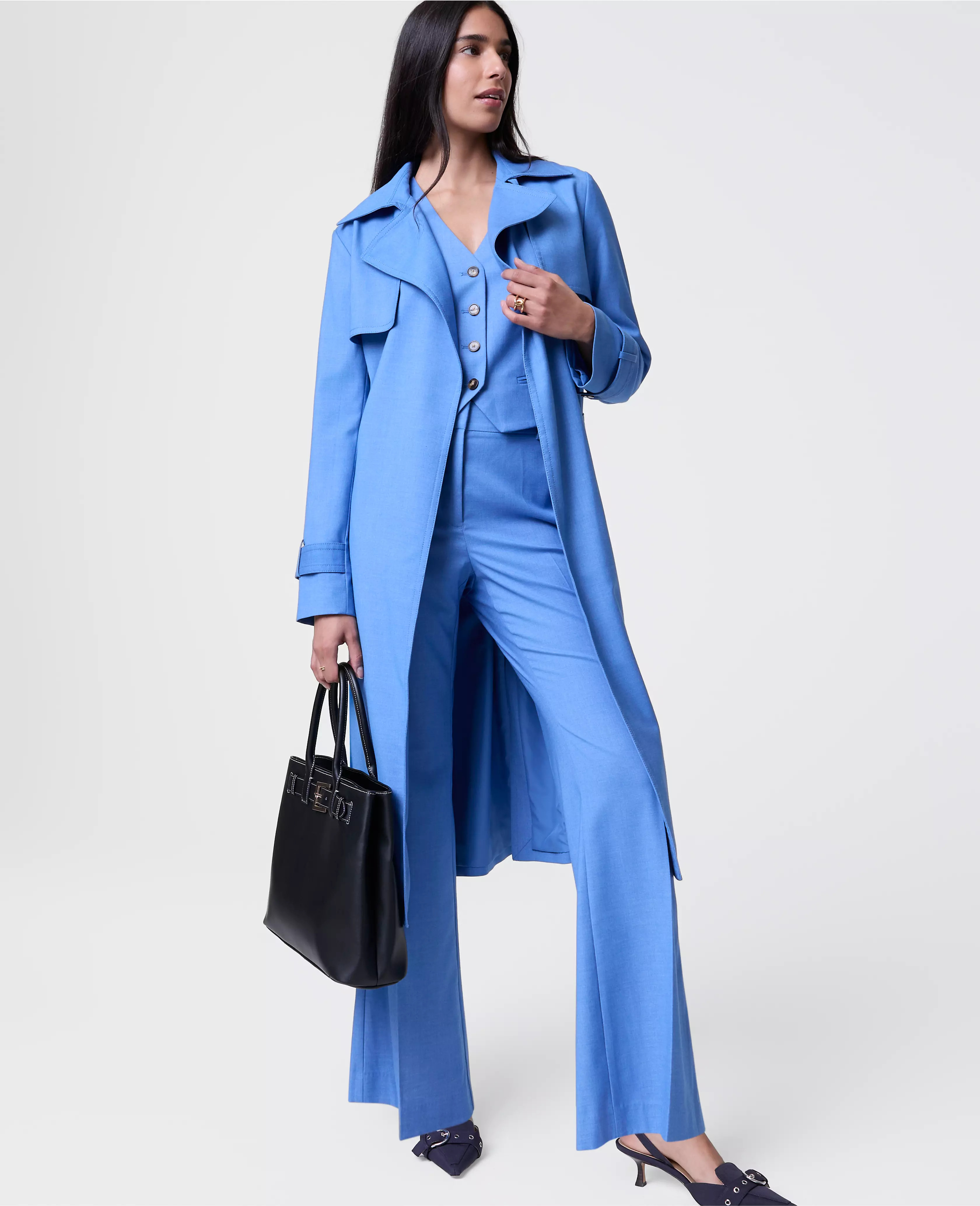 The Long Trench Coat | Ann Taylor