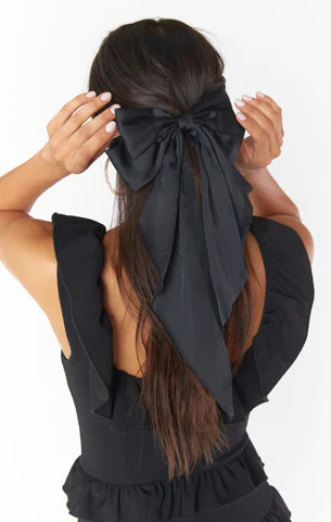 Darling Hair Bow ~ Black | Show Me Your Mumu