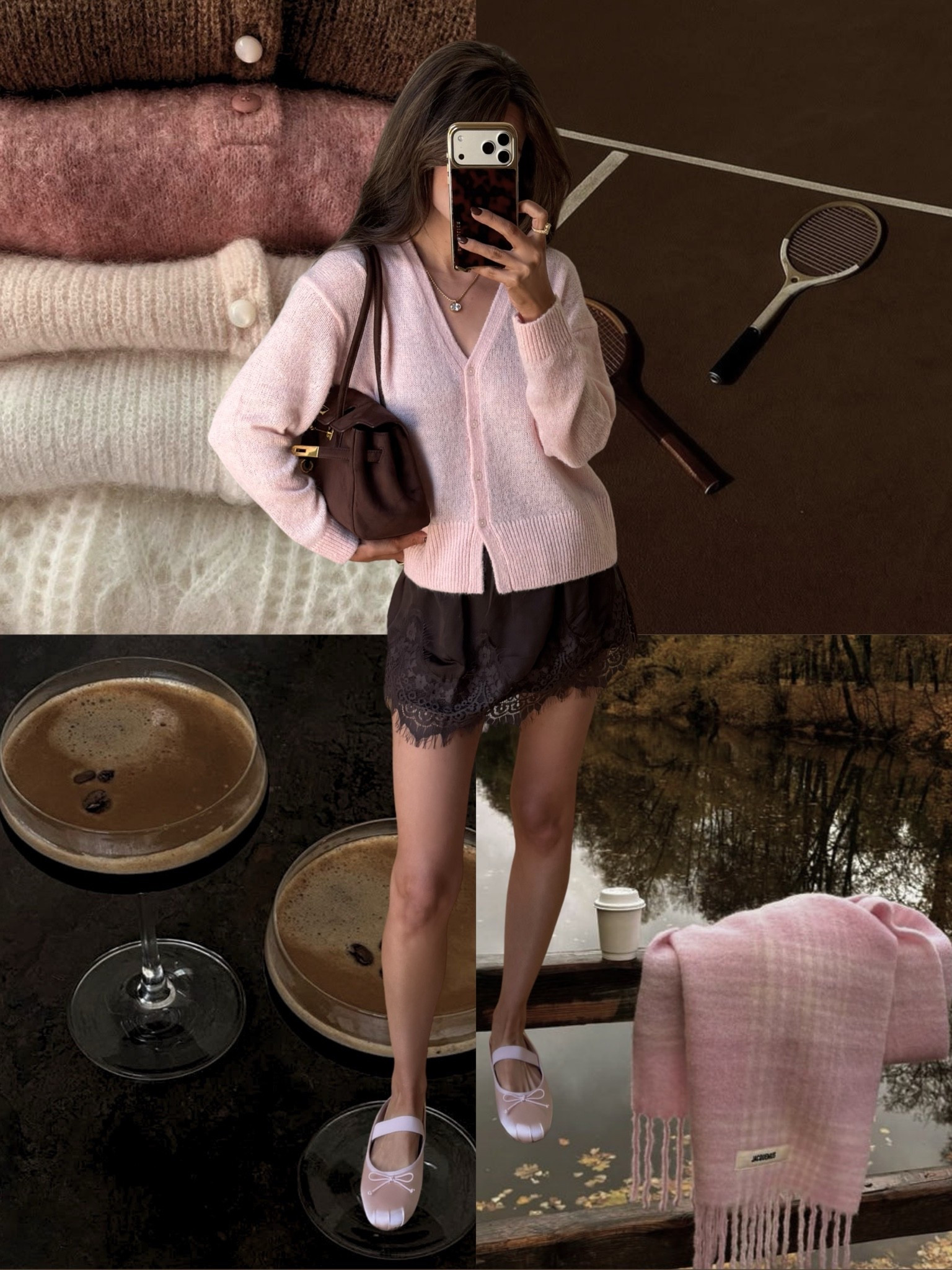 Pink and chocolate brown 💕 sweater, skort and ballet flats are from Target!

#LTKgrwm #LTKdayinmylife #LTKootd