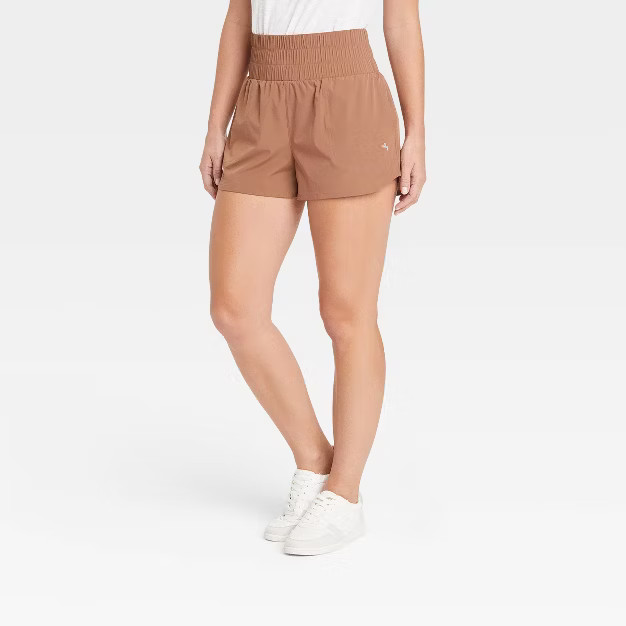 Women's High-Rise Woven Shorts 3" - JoyLab™ | Target