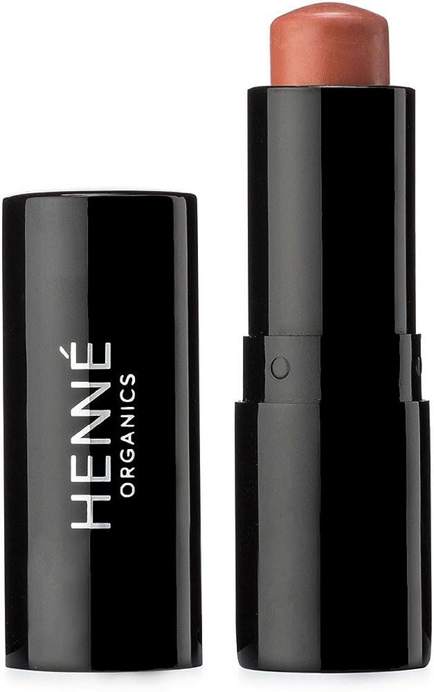 Henné Organics Luxury Lip Tint - Moisturizing, Sheer Natural Color - Bare (Pink Nude) | Amazon (US)
