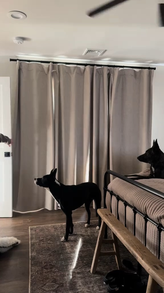 DIY curtain rod, easy sliding, affordable 