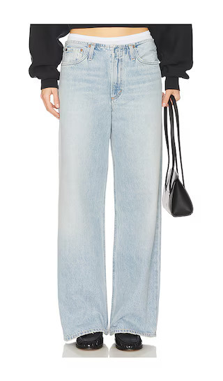 AGOLDE Lex Low Slung Baggy Jeans in Blue. - size 30 | Revolve Clothing (Global)