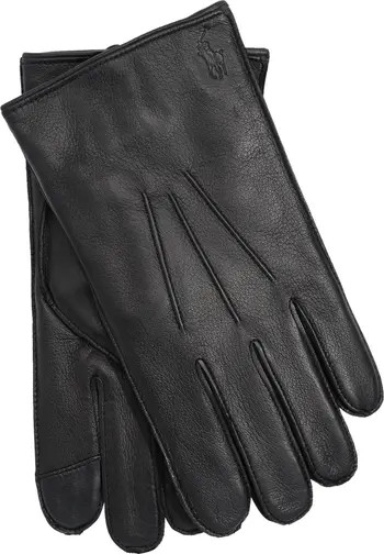 Polo Ralph Lauren Water Repellent Nappa Touch Glove | Nordstrom | Nordstrom