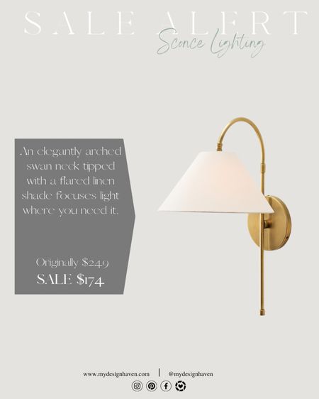 ✨Imagine✨ having a lamp like this right by your bedside 💆🏻‍♀️. SUCH a pretty wall sconce that would be a perfect fit in so many areas of a home for such a great price 🫶🏼

#LTKsalealert #LTKhome #LTKstyletip