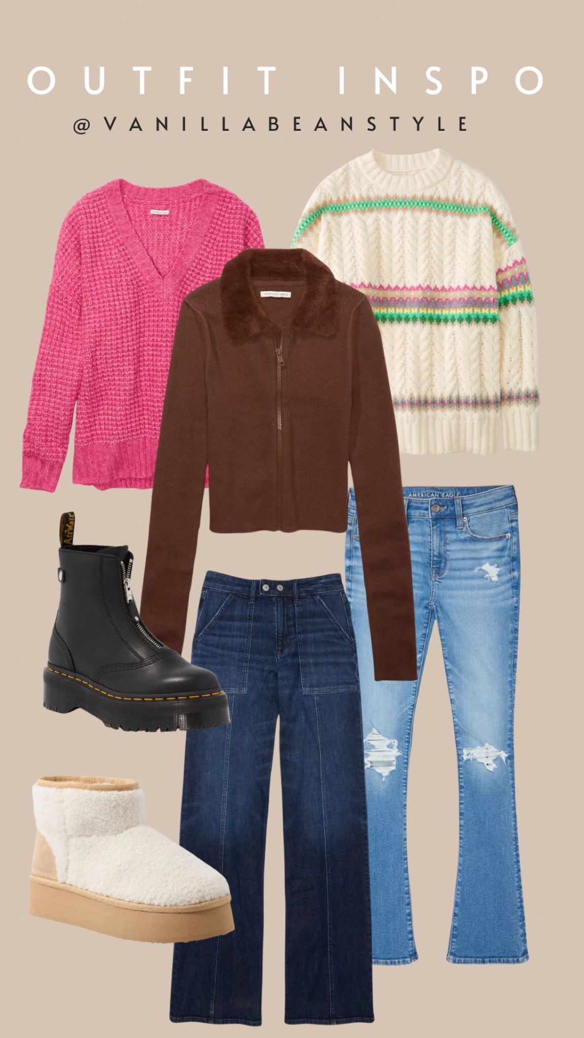 American Eagle Outfit Inspo 

#LTKstyletip #LTKshoecrush #LTKfindsunder50