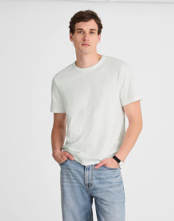 Heavyweight Slub Cotton Tee | Madewell