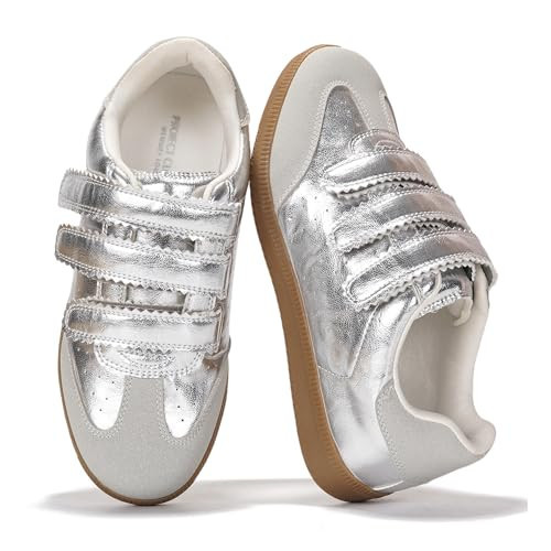 Project Cloud Sneakers for Women – Stylish & Comfortable Women's Fashion Sneakers with Memory Foam Insole – Lightweight Vegan Leather Womens Shoes – Fashion Shoes for Women 2025 (Ysabelle,SILV,10) | Amazon (US)