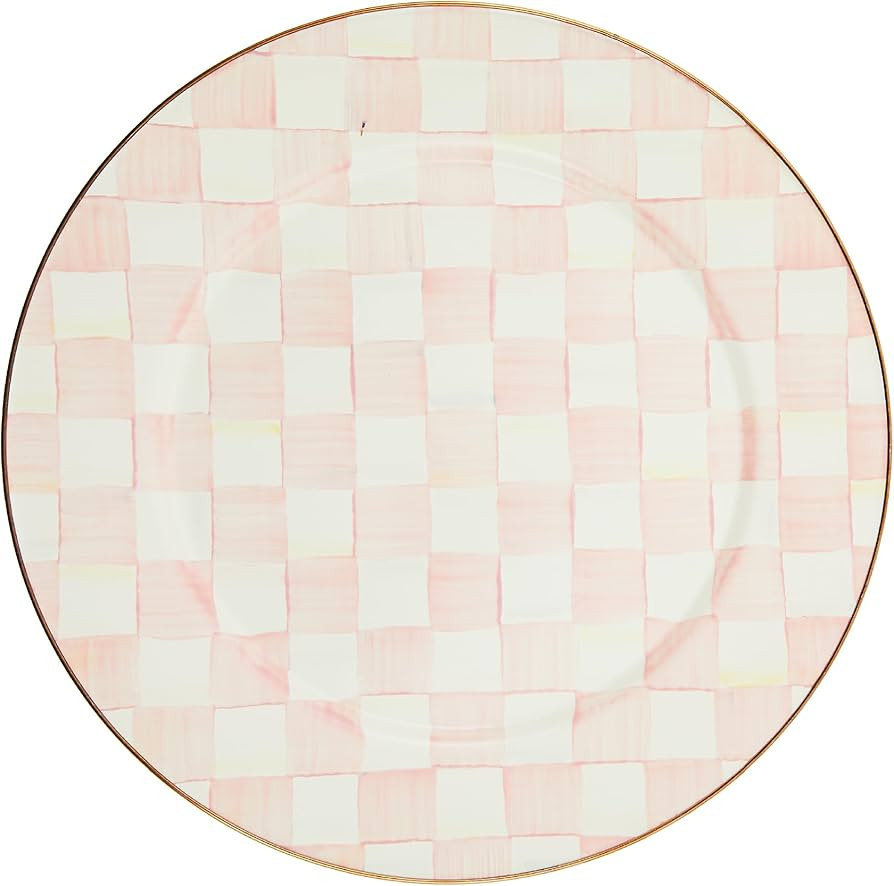 MACKENZIE-CHILDS Enamel Serving Platter, Decorative Serving Platter for Food, 16 Inches, Rosy Che... | Amazon (US)