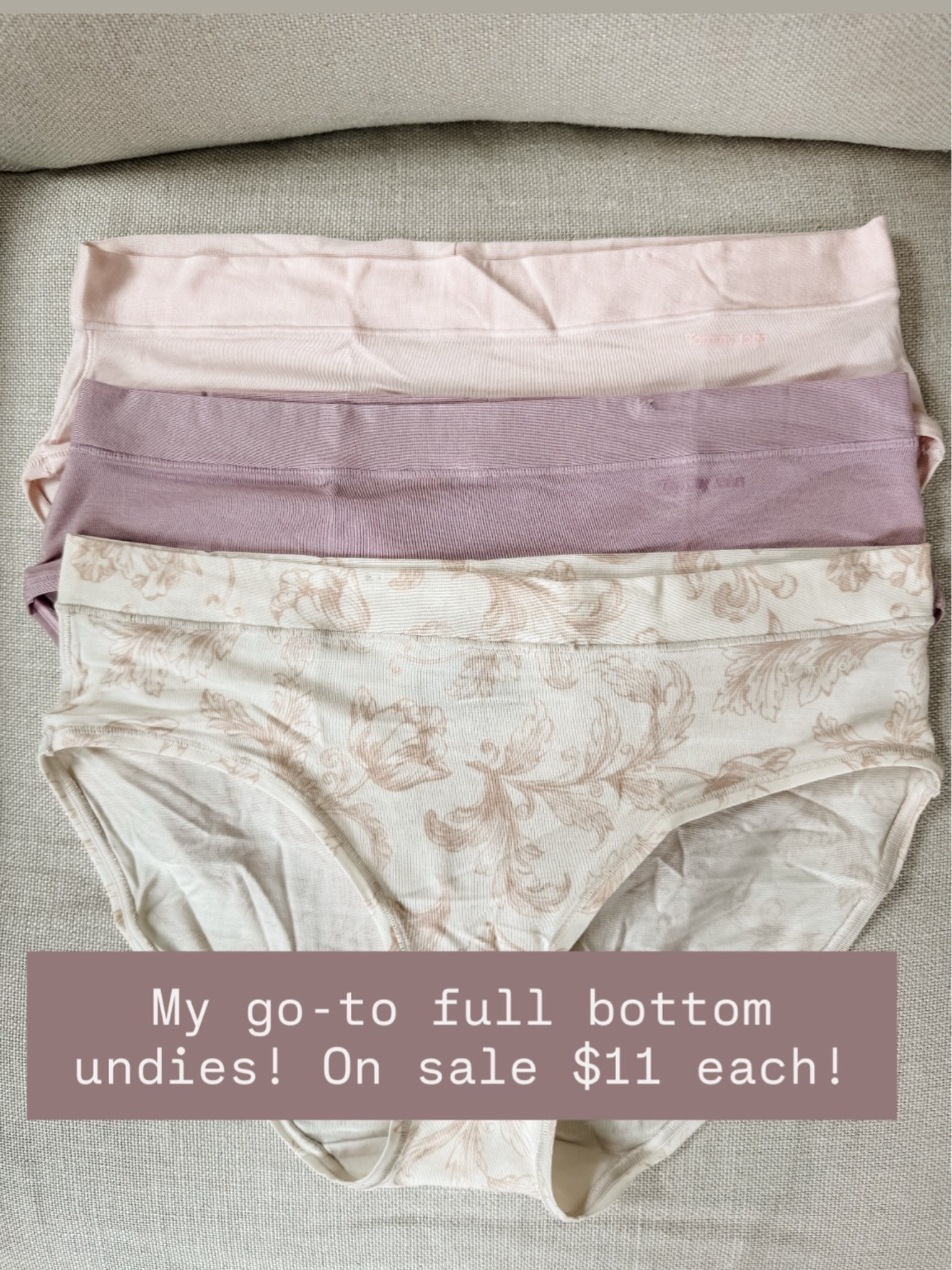 The best full bottom underwear! Currently on sale for $11 👏🏼👏🏼 

Loverly Grey, underwear favorite, sale finds

#LTKSaleAlert