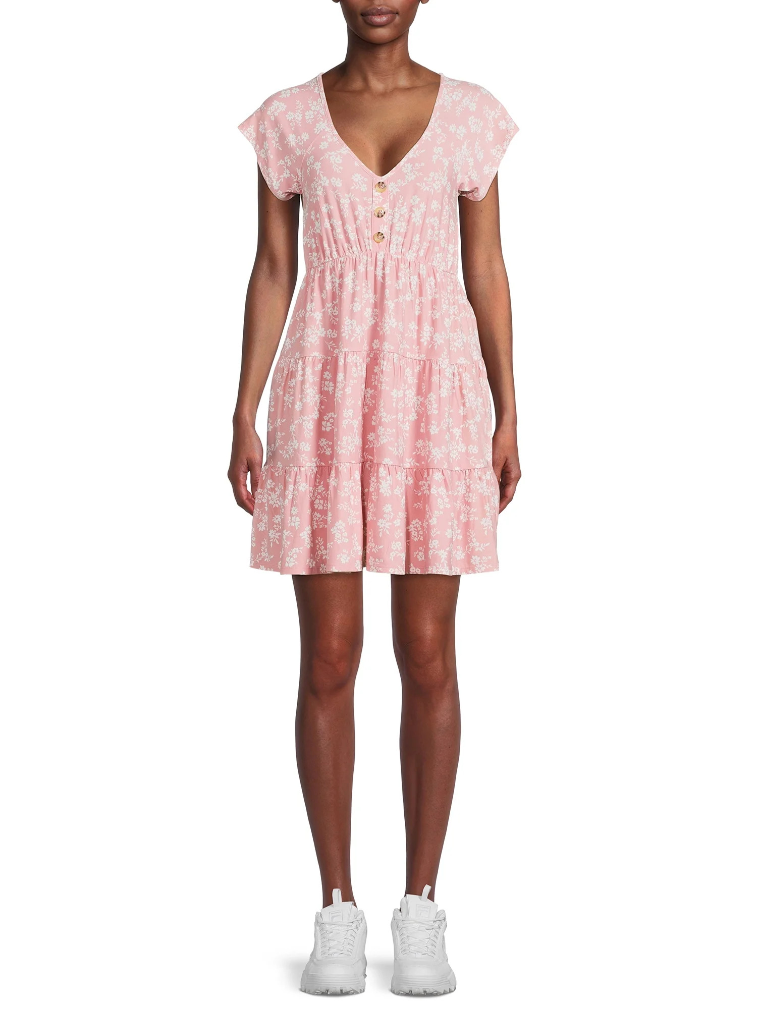 No Boundaries Juniors’ Baby Doll Dress | Walmart (US)