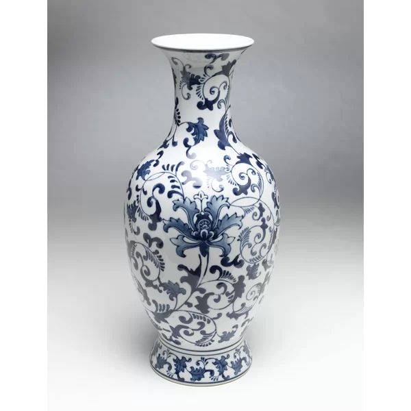 Clarissa Porcelain Floor Vase | Wayfair North America