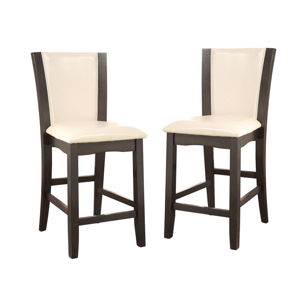 Set of 2 Wright II Counter Height Barstools Dark Gray - HOMES: Inside + Out | Target