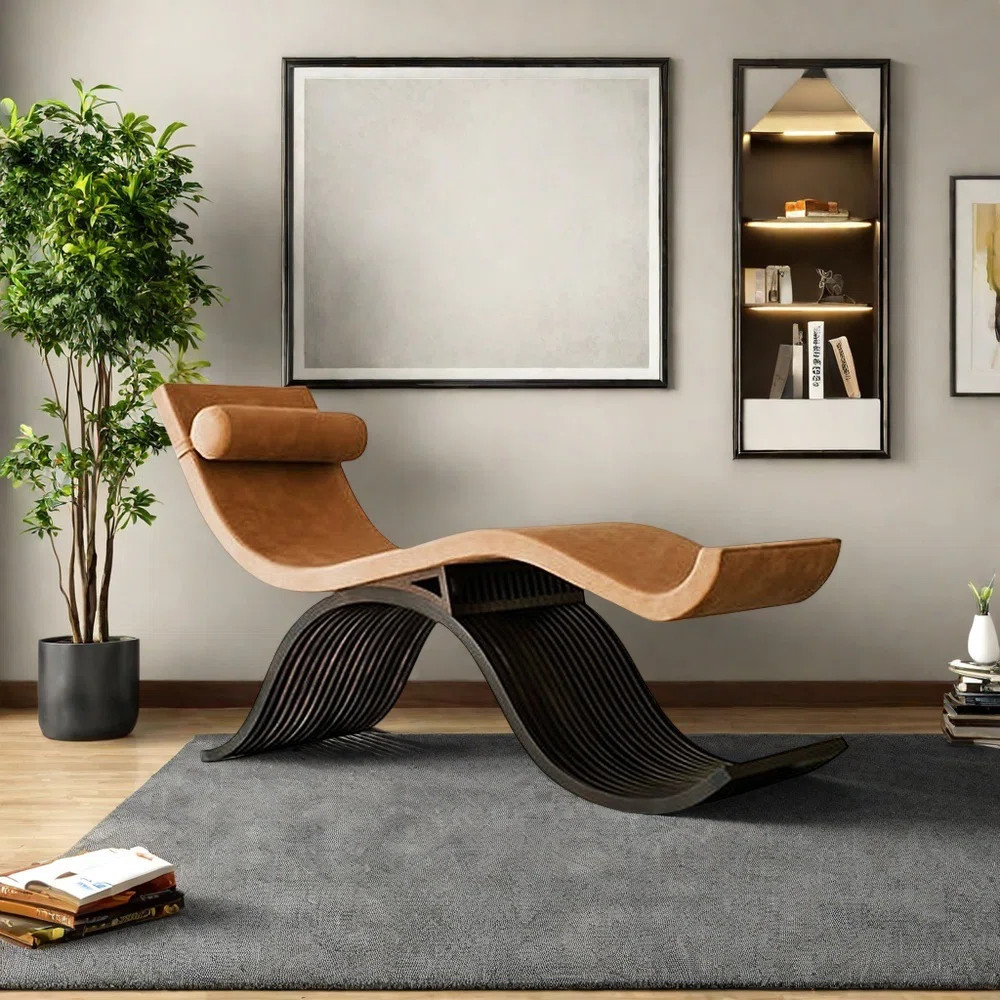 wangling hone Stylish birch PU leather chair | Wayfair | Wayfair North America