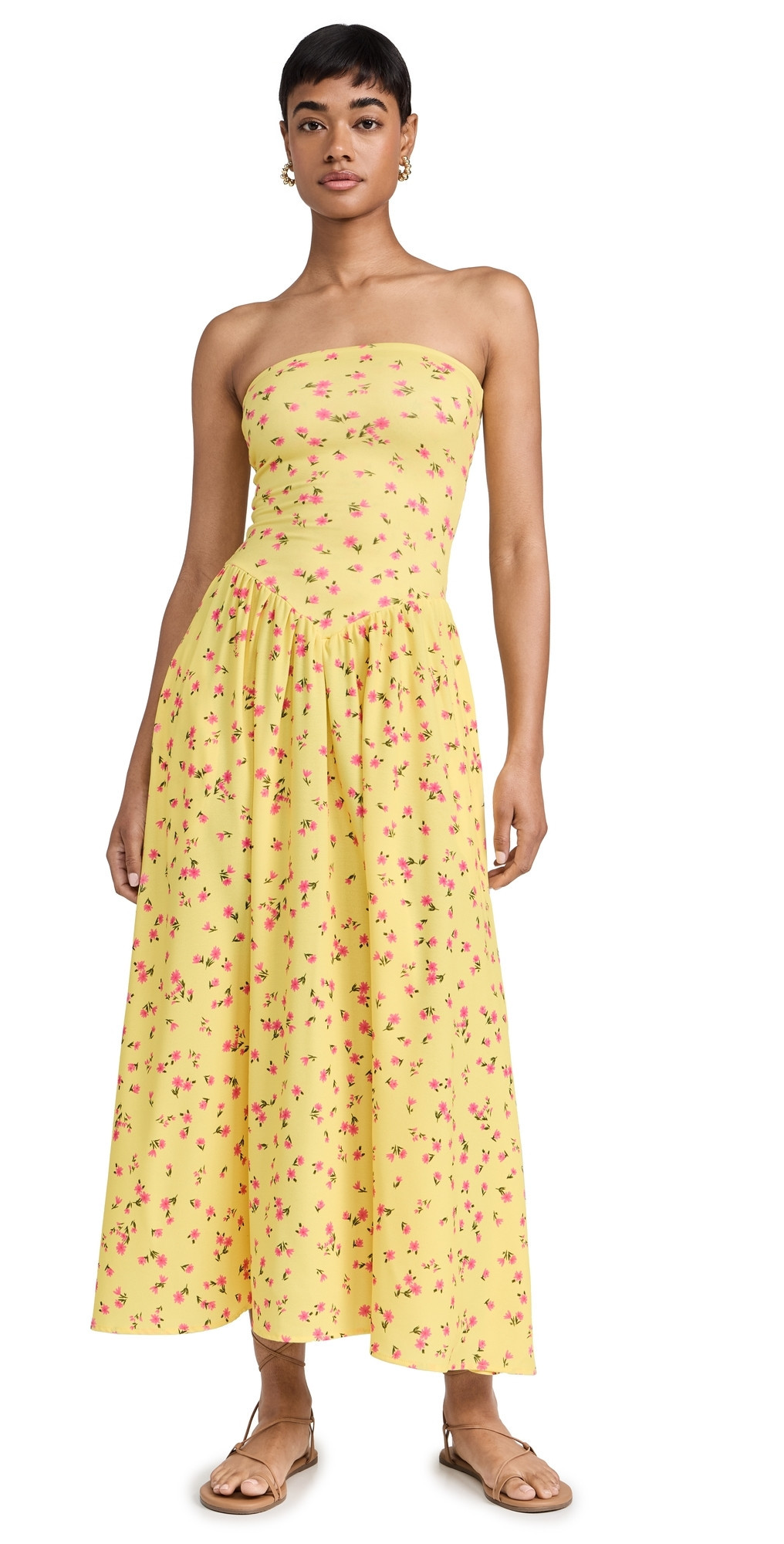 RESA Mackenzie Midi Dress Honey L | Shopbop