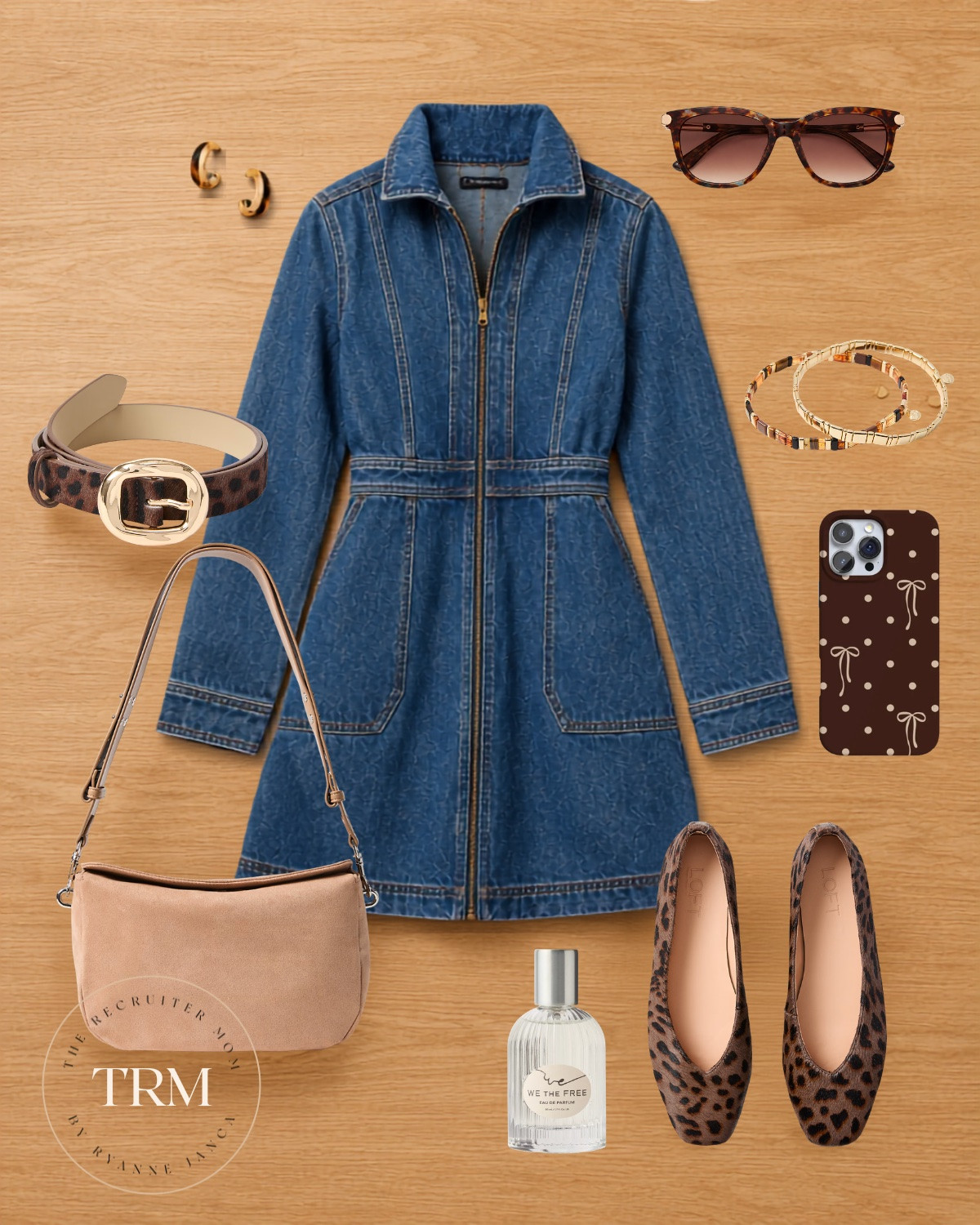 A denim dress + leopard flats will forever be an easy fall combo. 🐆💙 Add a few fun accessories and you’re dressed without having to actually think about an outfit!🐆
#FallStyle #DenimDress

#LTKSeasonal #LTKOver40 #LTKMidsize