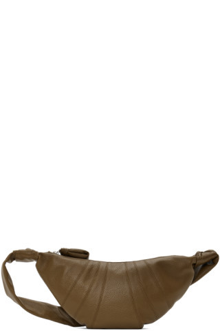 LEMAIRE - Brown Small Croissant Bag | SSENSE