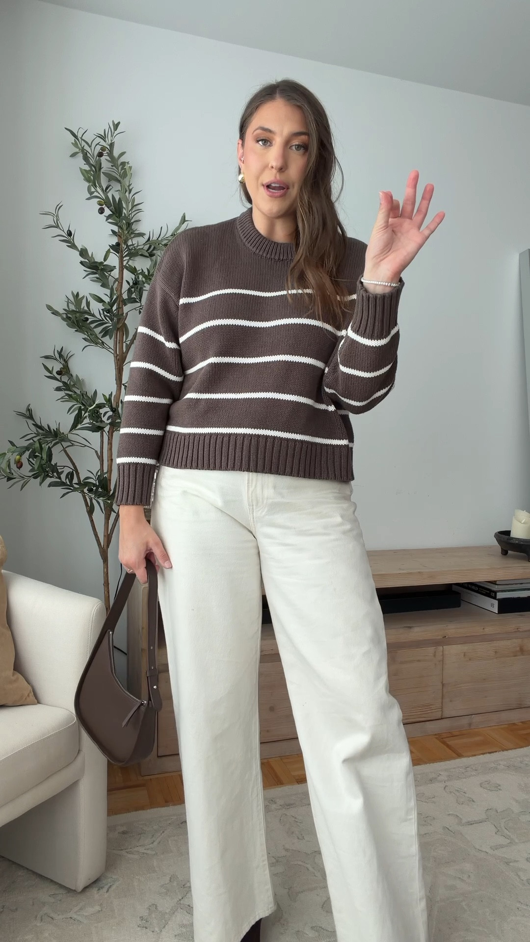 Quince new arrival 100% organic cotton sweater runs true to size 

Quince : fall fashion arrivals/ quince sweater / quince review | midsize fall /

#LTKFindsUnder50 #LTKSeasonal #LTKFindsUnder100