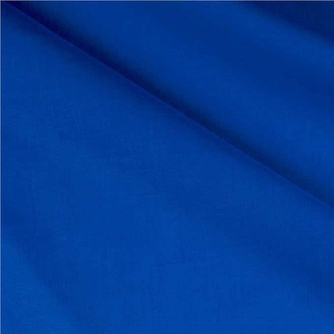 60" Poly Cotton Broadcloth Ocean Blue, Fabric by the Yard | Amazon (US)