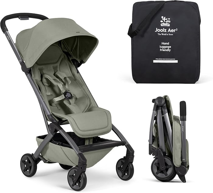 Joolz Aer2 Lightweight Travel Stroller for Baby & Toddler \u2013 One-Hand Fold, Compact Carry-On ... | Amazon (US)