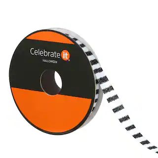 3/8" x 4yd. Striped Ribbon by Celebrate It™ Halloween | Michaels Stores