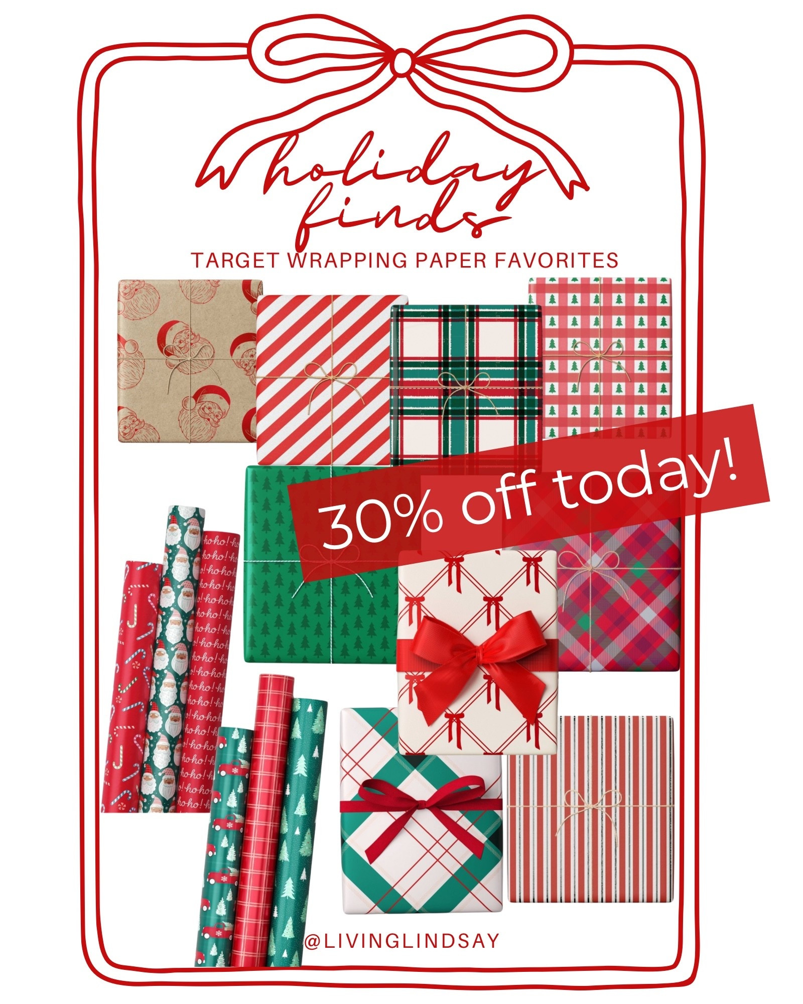wrapping paper, holiday gift wrap, Christmas gift wrap, Target holiday finds, Target wrapping paper, Christmas wrapping ideas, holiday packaging, gift wrap favorites, festive gift wrap, affordable holiday decor, Christmas essentials, holiday home finds, red and green decor, Target Christmas finds, Christmas prep

#LTKHoliday #LTKmomlife #LTKGiftGuide

#LTKGiftGuide #LTKHoliday #LTKSaleAlert