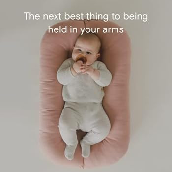 Snuggle Me Organic Bare | Baby Lounger & Infant Floor Seat | Newborn Essentials | Organic Cotton,... | Amazon (US)