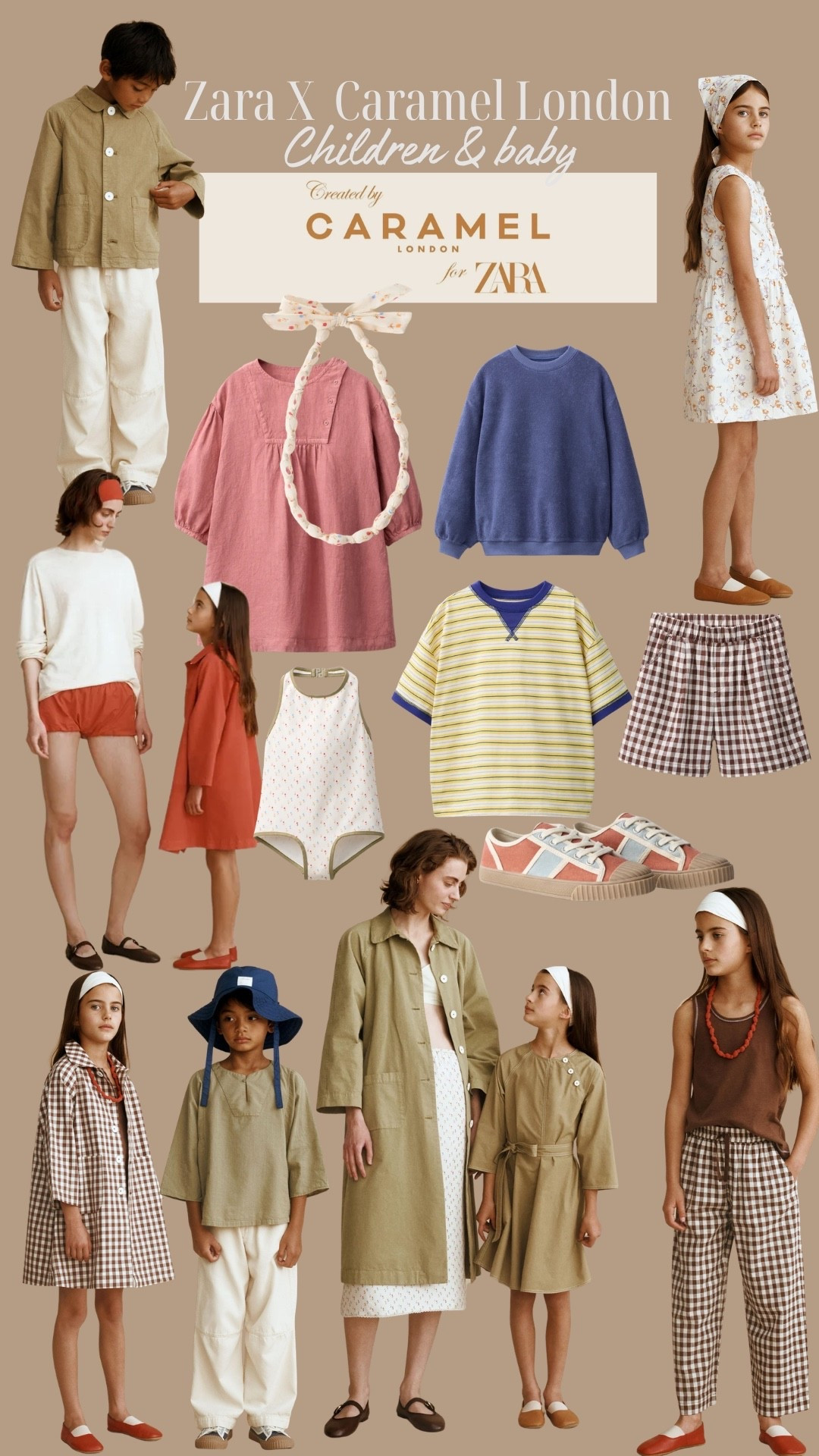 New collection drop 🚨 the Zara X Caramel London launch include children and baby wear!!!! They are also very affordable, the collection is made from quality tissues linen and cotton

#LTKbaby #LTKkids #LTKsummer