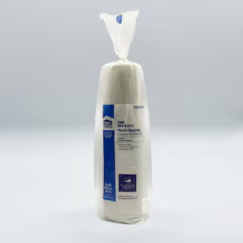 Project Source 10-ft x 25-ft Clear 3-mil Medium-duty Plastic sheeting | Lowe's