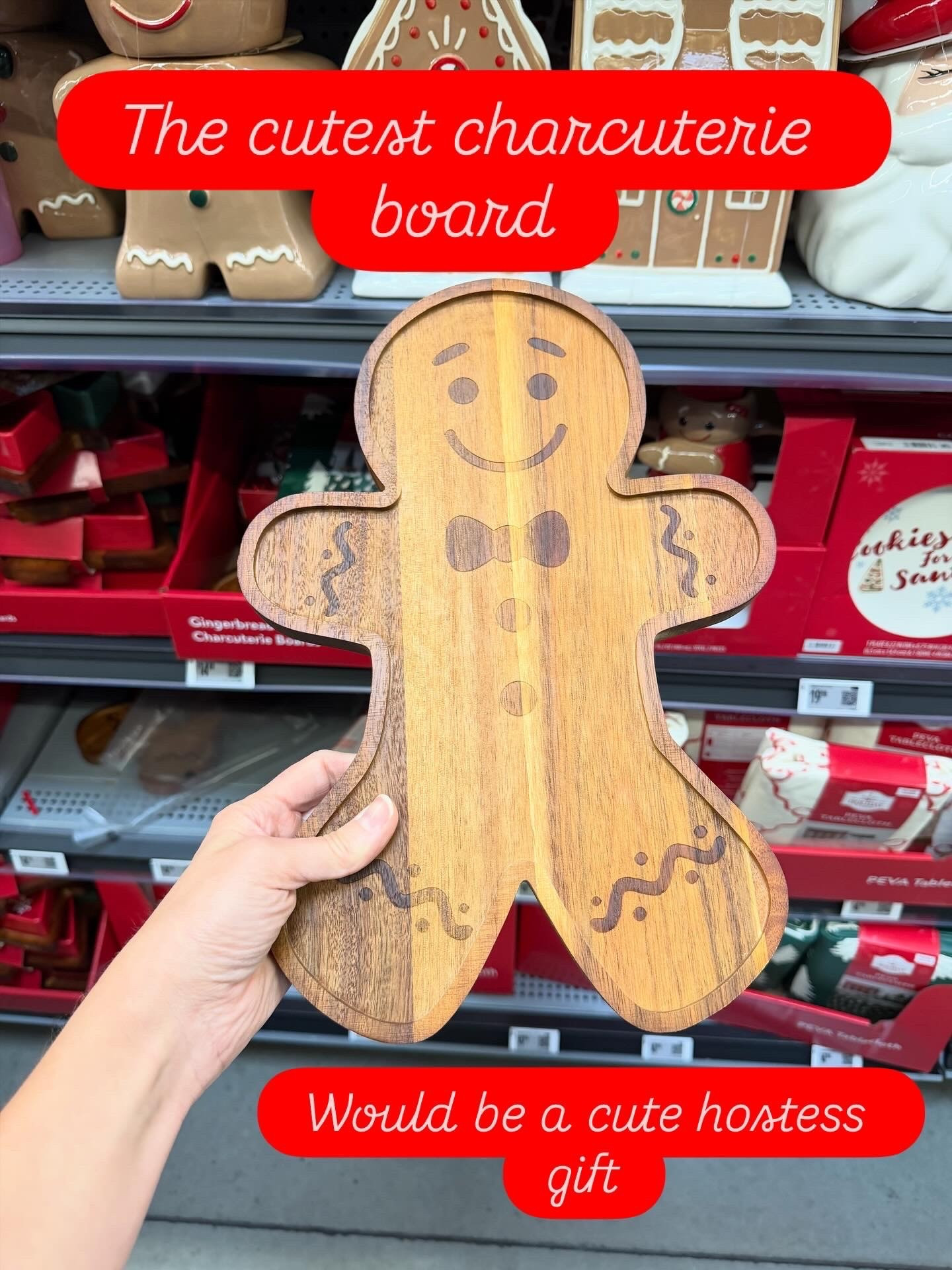 Gingerbread cutting board. Charcuterie board. Holiday hostess gift 

#LTKGiftGuide #LTKHoliday