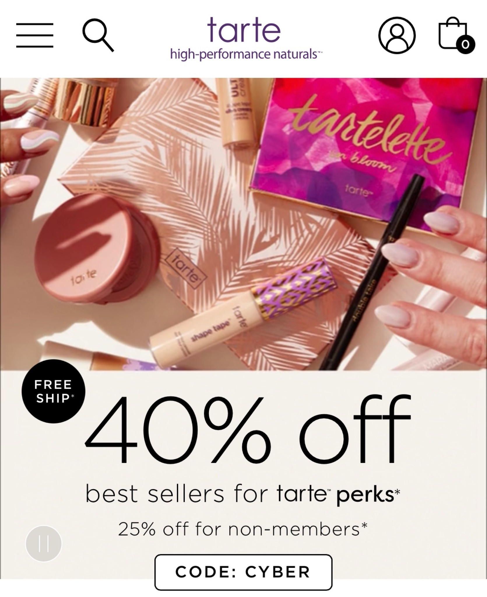 Tarte 

#LTKsalealert #LTKbeauty #LTKunder50
