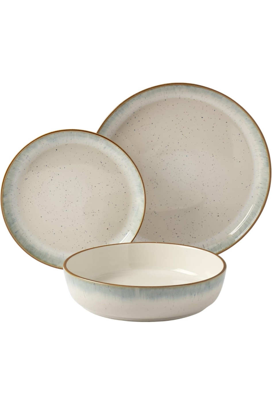 Obsessed with my new speckled pottery dinnerware. Plates and bowls. Oversized high bowl. Ceramic.

#LTKFamily #LTKHome #LTKFindsUnder100